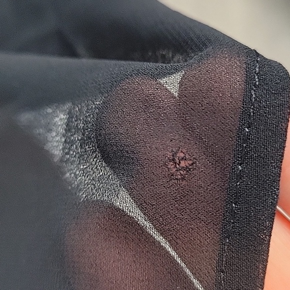 Adrianna Papell Palazzo Chiffon wide leg pants size 8 - Picture 8 of 8